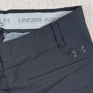 Under Armour Men's 34x32 (Actual 31x31) Black Match Play Straight Leg Golf Pants